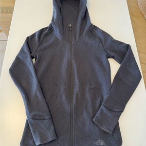 The North Face Charcoal Zip-Up Hoodie